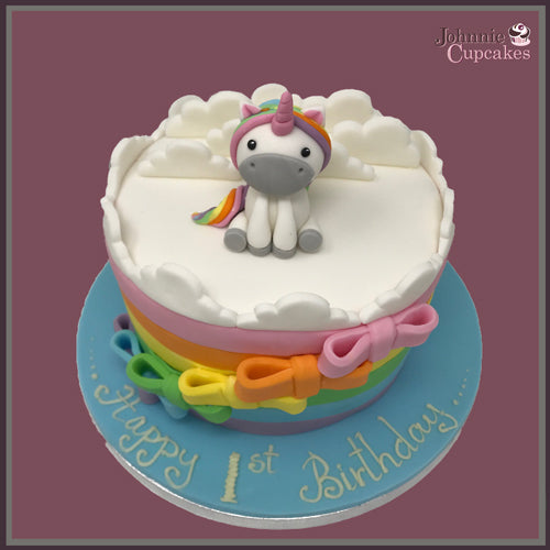 Baby Unicorn Cake - Johnnie Cupcakes