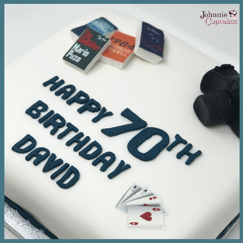 Happy 30th.40th,50th,60th,70th,80th,90th, Cake - Johnnie Cupcakes