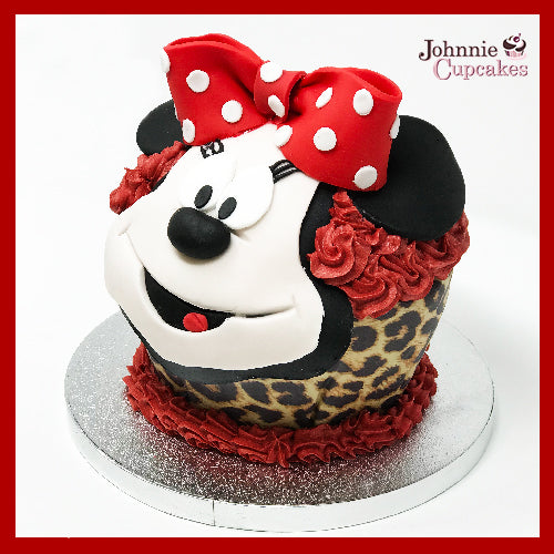 Mini Mouse Cupcake - Johnnie Cupcakes