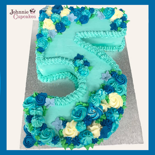 No. 5 Cake - Johnnie Cupcakes