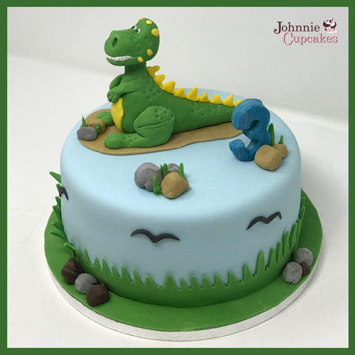 Dinosaur Cake - Johnnie Cupcakes