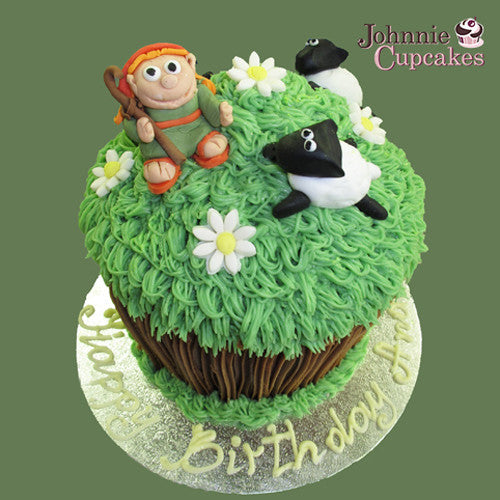 Giant Cupcake Farmer - Johnnie Cupcakes