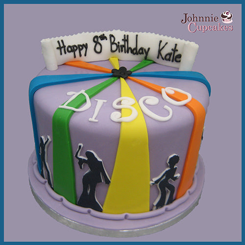 Disco Cake - Johnnie Cupcakes
