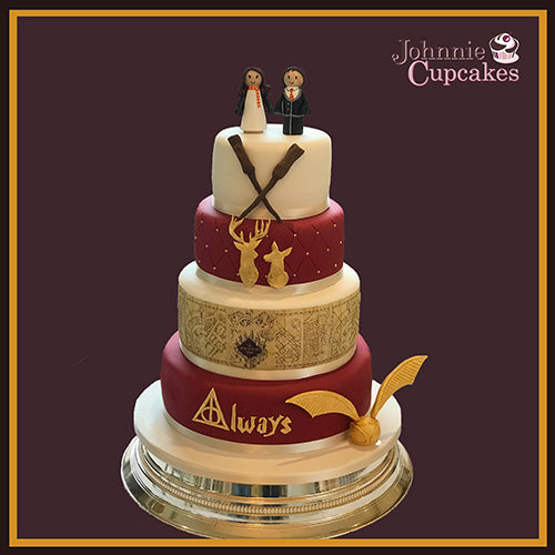 Buy Harry Potter Wedding Cake Topper // Always Cake Topper // Harry Potter  Themed Wedding Online in India - Etsy