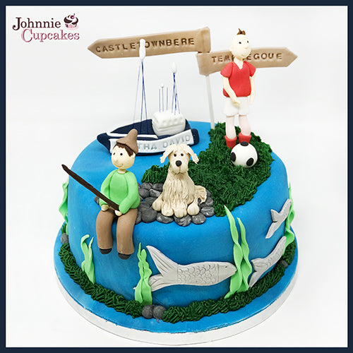 Holiday Cake - Johnnie Cupcakes