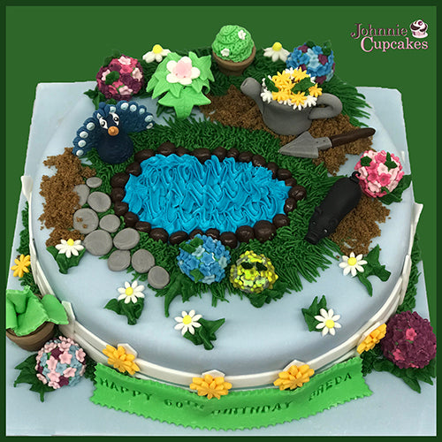 Garden Cake - Johnnie Cupcakes