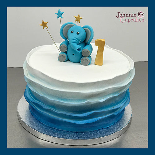 1st Birthday Elephant Cake