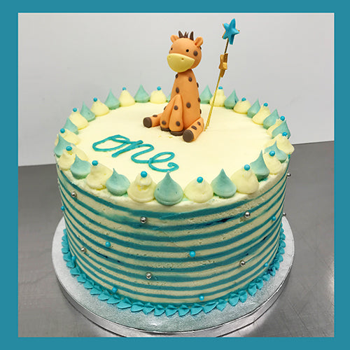 1st Birthday Cake Tiger