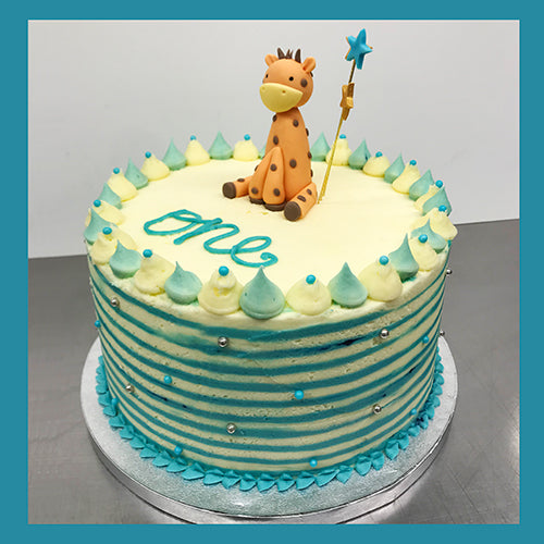 1st Birthday Cake Tiger