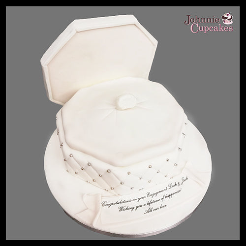 Engagement Ring Cake