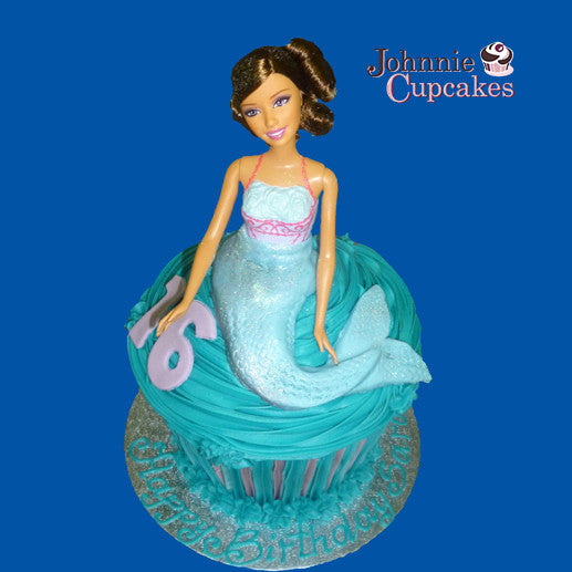 Giant Cupcake Mermaid - Johnnie Cupcakes