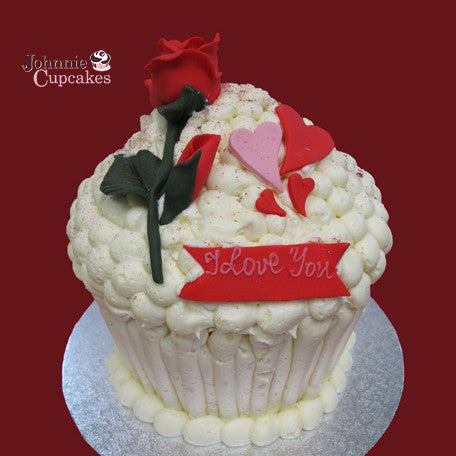 Giant Cupcake Flowers - Johnnie Cupcakes