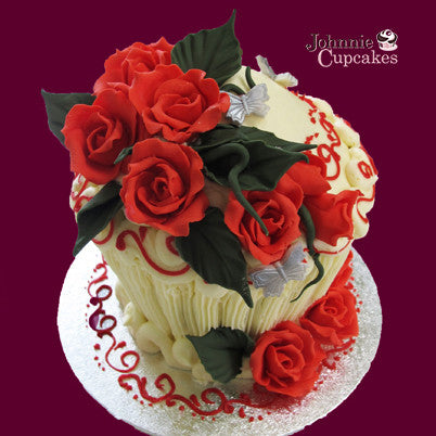Giant Cupcake Flowers - Johnnie Cupcakes
