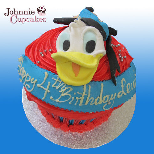 Second Generation Cake Design: Mickey Mouse & Donald Duck Birthday Cake