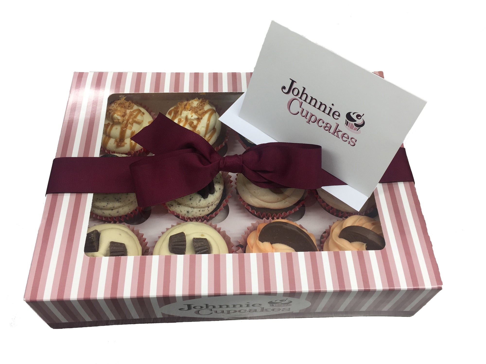 Gift Card and Ribbon - Johnnie Cupcakes