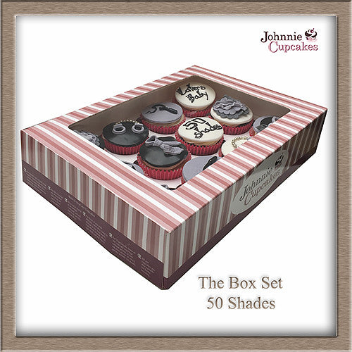 50 Shades Cupcakes - Johnnie Cupcakes
