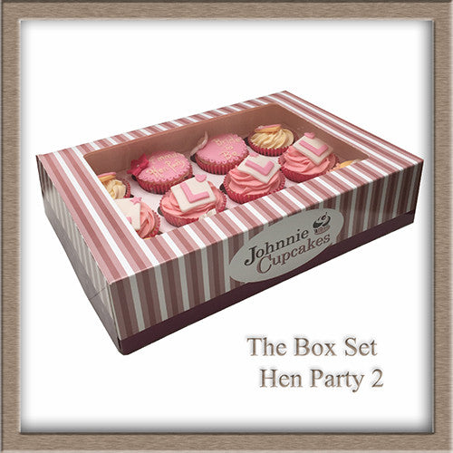 Hen Party cupcakes L plate. - Johnnie Cupcakes