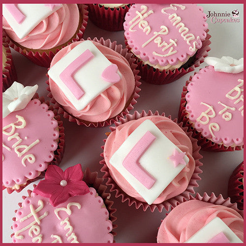 Hen Party cupcakes L plate. - Johnnie Cupcakes