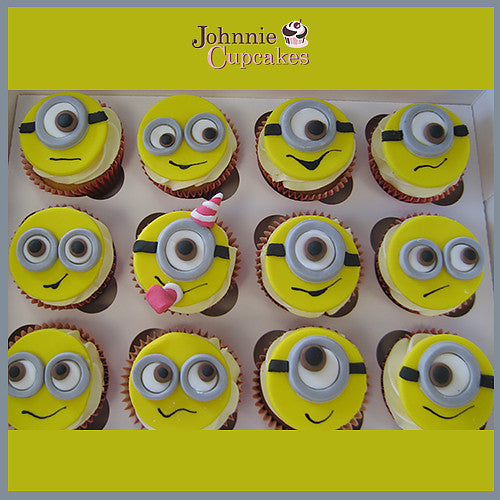 Minion Cupcakes - Johnnie Cupcakes