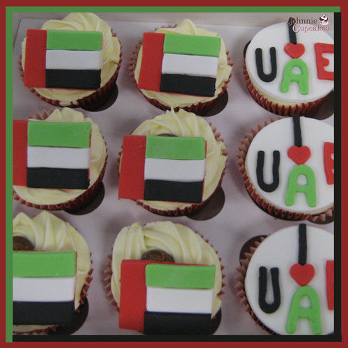 Flags of the World Cupcakes. - Johnnie Cupcakes